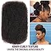 FASHION IDOL Afro Kinkys Bulk Human Hair for Dreadlock Extensions Loc Repair Braiding Twist Tight Afro Kinky Human Hair for Loc 3 Packs 150 Gram Natural Black 14 Inches 5.3 Oz