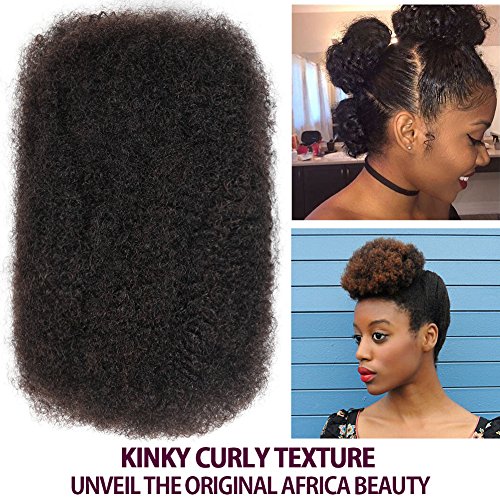 Fashion Idol 3 Packs Afro Kinkys Bulk Human Hair 18 18 18