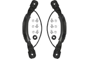 Anndason 2 Pcs Black Kayak Canoe Boat Side Mount Carry Handles/Paddle Park Kayak Handles and Hardwares