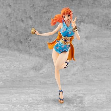 Amazon Co Jp ワンピース 忍者コスチュームアクションでナミドレスは1 7スケール23cm 9インチフィギュア スポーツ アウトドア