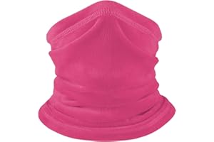 B BINMEFVN Polar Fleece Neck Warmer - Windproof Winter Neck Gaiter Cold Weather Face Mask for Men Women - 1 Pack