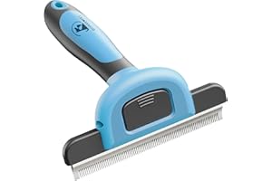 Bonve Pet Grooming Brush, Professional Deshedding Comb Tool for Dogs & Cats, Effectively Reduces Shedding by up to 95% for Short Medium and Long Pet Hair