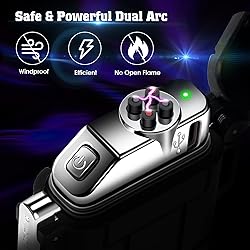 LcFun Electric Lighter, Plasma Lighter Waterproof