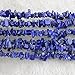 HAAMIIQII 5-8mm Natural Blue Lapis Lazuli Chips Beads Irregular Chip Stones Loose Gemstone Beads for Jewelry Making Strand 30 Inch
