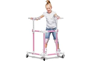 GanFindX Folding Skater Aid for Kids Roller Skating, Aluminum Roller Skate Trainer for Children Toddler Adjustable Height Tra