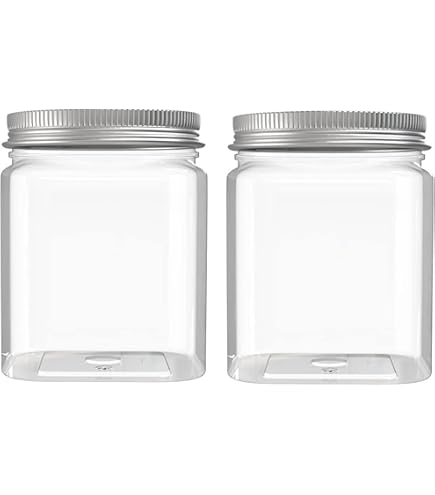 Mason Jars - Tarros De Vidrio De Boca Regular De 8 Onzas Con Tapa Y Bandas De Sellado Recipiente Hermetico Para Encurtidos Enlatados Velas