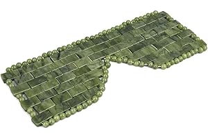 LazyGa Jade Eye Mask,Large Facial Cooling Mask with 100% Real Jade for Hot & Cold Therapy,Green Stone Facial Eyes Sleeping Mask Relief Eye Cover