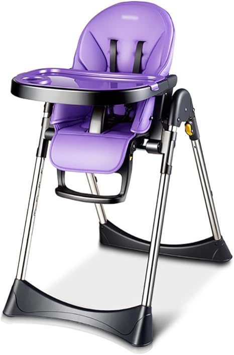purple high chair