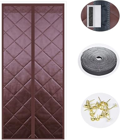 Amazon De Warmeschutzvorhang Ggymei Thermo Turvorhang Winter