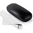 Marvolia Glasses Case Hard Shell - PU Leather Eyeglass Case Eyeglasses Case for Sunglasses Eye Glasses Case