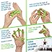 HerculesGrip Hand Grip Strengthener Home Workout Kit - 6 Pack -Grip Ring & Finger Stretcher -3 Resistance Levels - Easy, Medium, Heavy - Increase Strength, Improve Dexterity & Speed Up Recovery