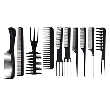 Buy Homyl 10pcs Hair Stylists Professional Styling Comb Set Hair