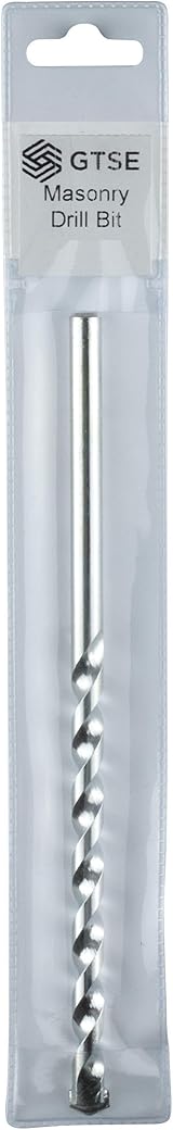 GTSE 12mm x 200mm Masonry Drill Bit High Grade Steel Tungsten Carbide Tip view 2