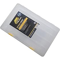Amazon.com: Plano 360710 ProLatch 3600 Size Open Compartments Stowaway  Boxes, Clear : Sports \u0026 Outdoors