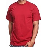 Super Heavy Mens T-Shirt, Large, Red