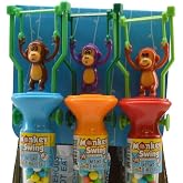 Kidsmania Monkey Swing Toys with Candy: 12-Piece Display Box