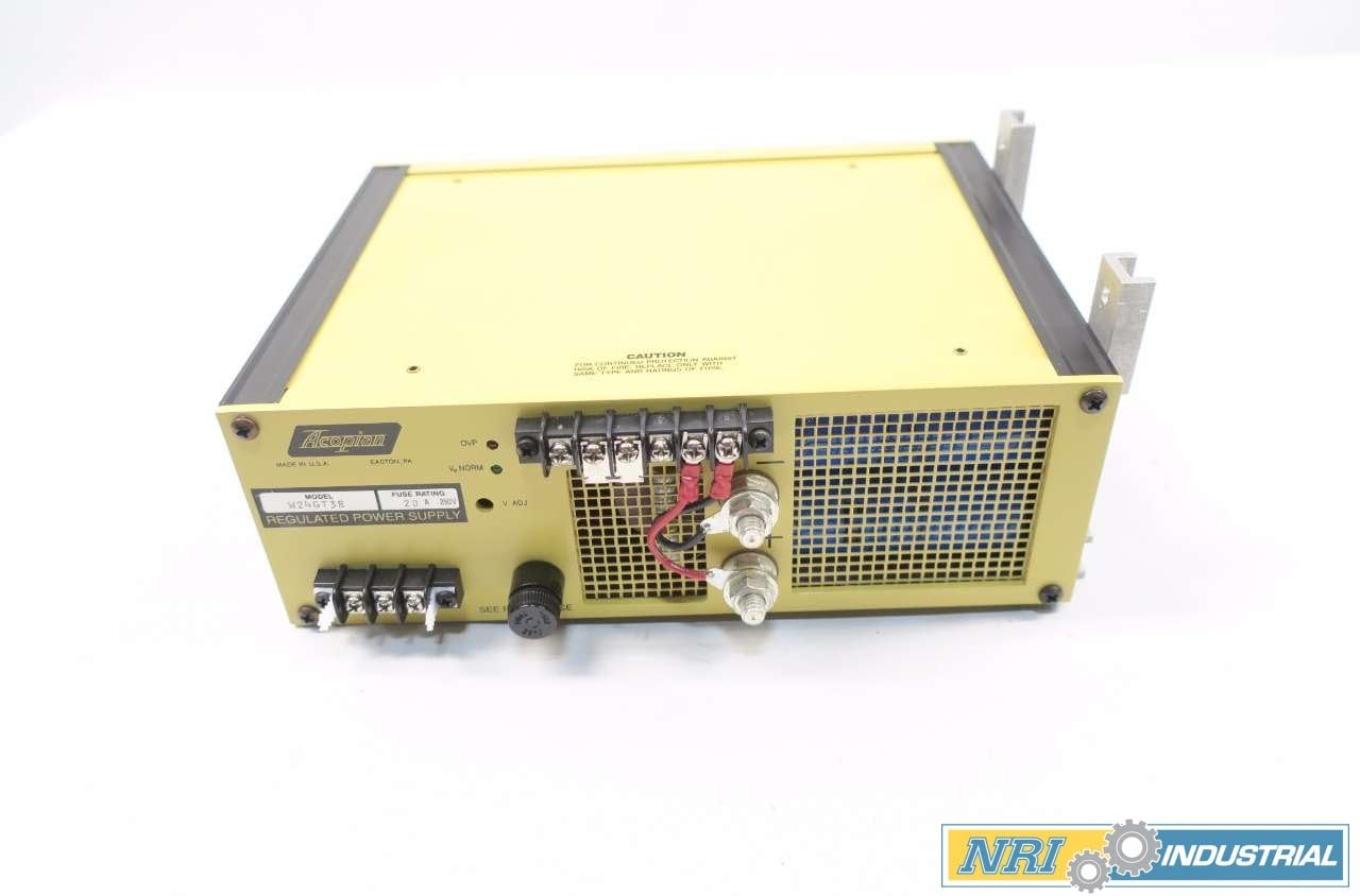 ACOPIAN W24GT38 Regulated Power Supply 24V-DC D570500
