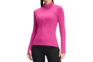 QUEENIEKE Womens Running Jackets Athletic Workout Scrub Jacket Track Full Zip Up Gym for Women Yoga Top