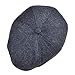 VOBOOM Mens Wool Blend Newsboy Cap 8 Pannel Hat Tweed Cap Herringbone Cabbie Flat Cap (Style3)