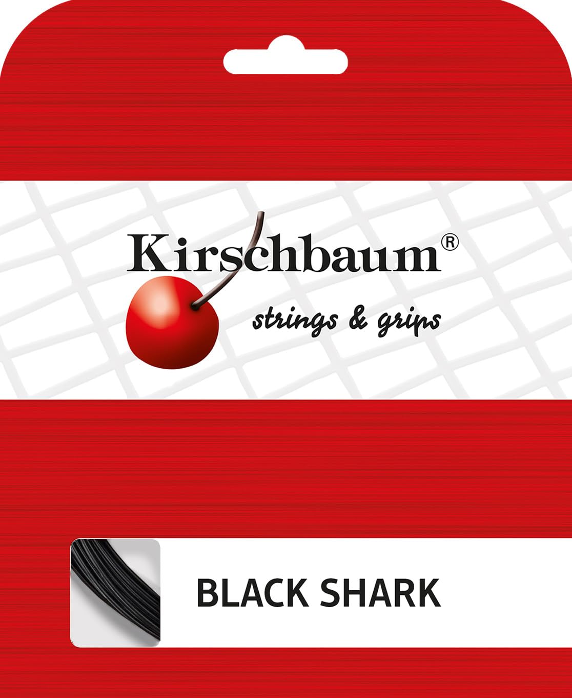 Kirschbaum Shark String Set - Black, 1.3 mm