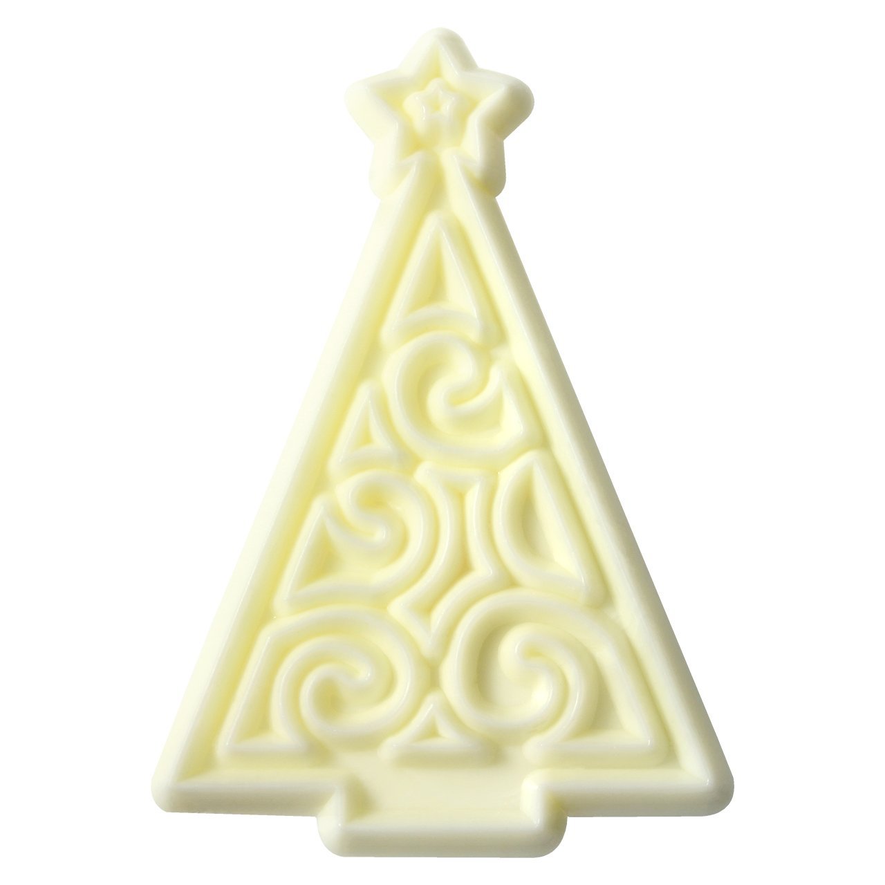 PME JEM Christmas Scroll Tree Cutter, White, 9 x 2 x 11 cm