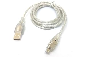 GuangMaoBo USB A Male Data Cable Firewire IEEE 1394 iLink for Mini DV HDV Camcorder to Laptop Computer Pc to Edit PC thinkpad