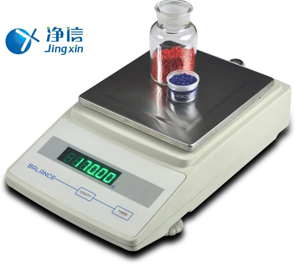 Jingxin Technology Scientific Lab LCD Weighing Scale 4000g/0.01g Digital Electronic Analytical Balance Scale Instrument JA4000C