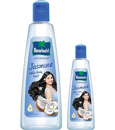 Amazon.com: Parachute Jasmine Perfumed Non-sticky Coconut Hair Oil