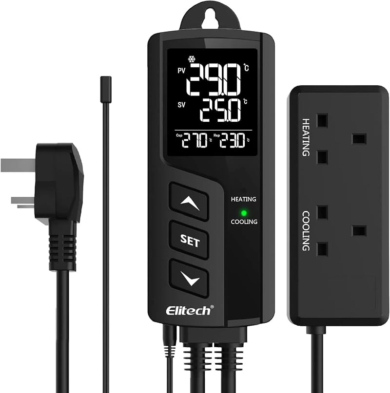 Elitech STC-1000Pro Temperature Controller 2-Stage Non-WIFI 220V