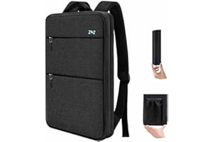 ZINZ Slim & Expandable Laptop Backpack 15 15.6 16 Inch Sleeve, Spill-Resistant Notebooks Bag Case for Most 14-16 Inch MacBook