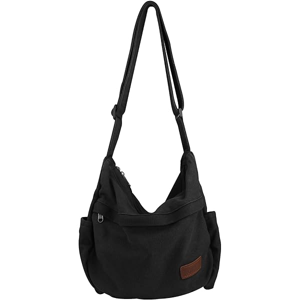 Crossbody Bag Men Women Canvas Hobo Messenger Handbags Large