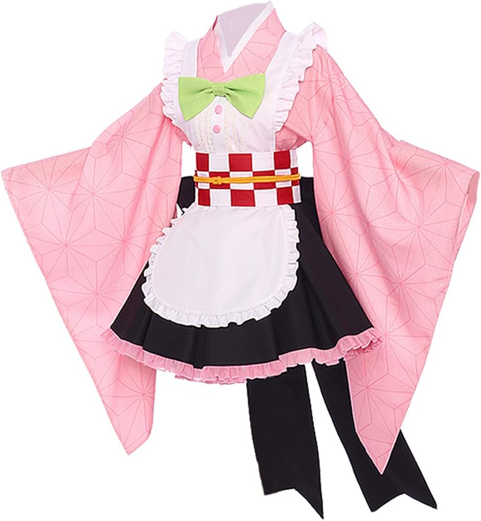 Bilicos Demon Kimetsu Slayer Kamado Nezuko Maid Kimono Anime Señora de