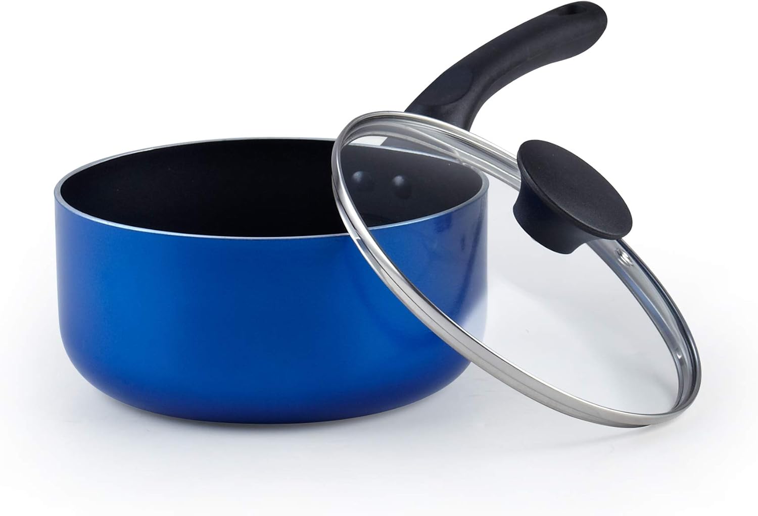 Amazon De Cook N Home Kochgeschirr Set Stay Cool Griff Mehrfarbig 10 Teilig