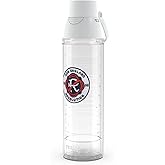 Tervis Venture Lite MLS New England Revolution - Primary Logo Made in USA Double Walled Insulated Tumbler Travel Cup Keeps Drinks Cold & Hot, 24oz Water Bottle, Classic