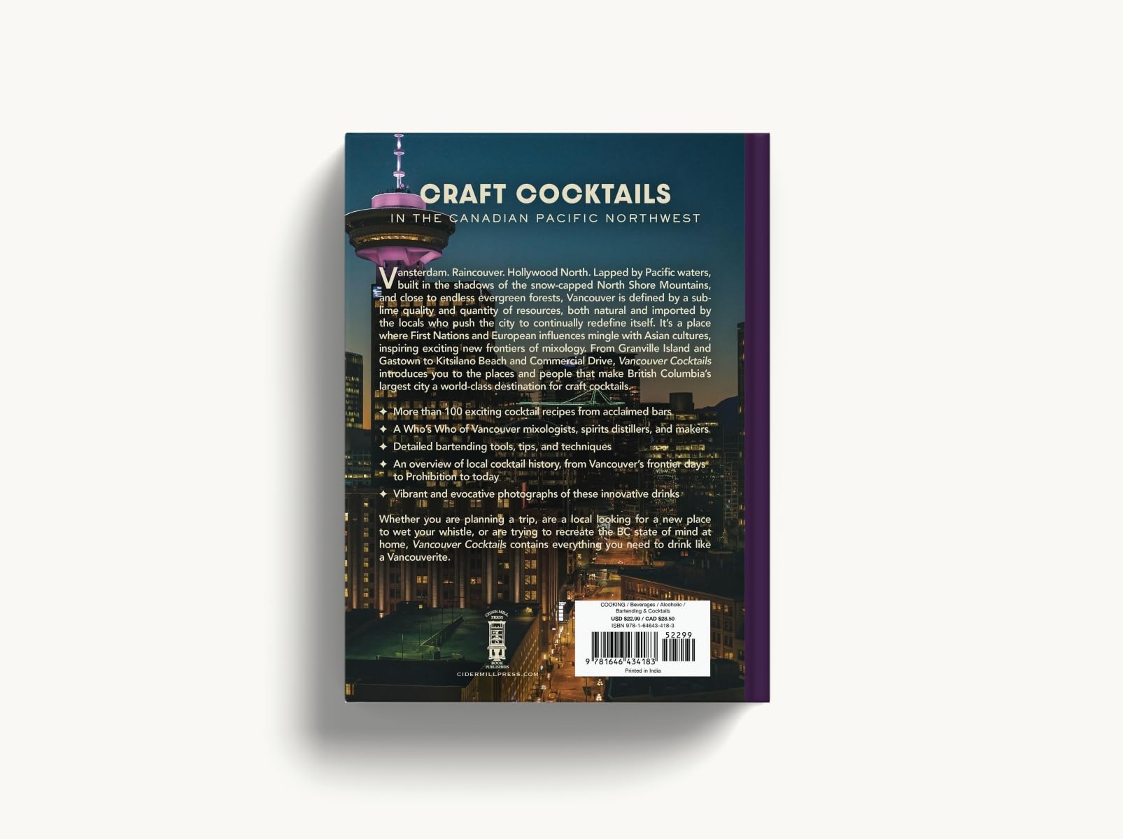Vancouver Cocktails: An Elegant Collection of Over 100 Recipes Inspired by the City on the Sea (City Cocktails)