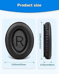 Link Dream Ear Pads for Bose Quiet Comfort 35 Soft
