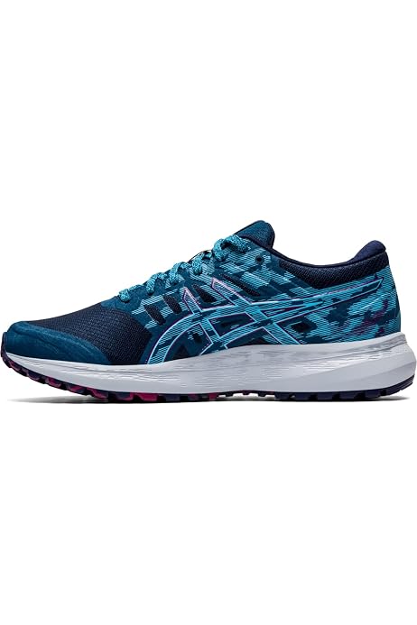 Amazon.com | ASICS FuseX Lyte 2 Mens Running Trainers T719N Sneakers Shoes  (UK 6 US 7 EU 40, Blue Cherry Tomato 5050) | Road Running