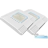 NUWATT LED Canopy Lights Outdoor 150W Waterproof LED Gas Station Light, 2CCT Selectable 4000K/5000K, 21250LM, Dimmable, 120-2