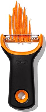 OXO Good Grips Julienne Prep Peeler – Stainless Steel Blades, Non-Slip view 4