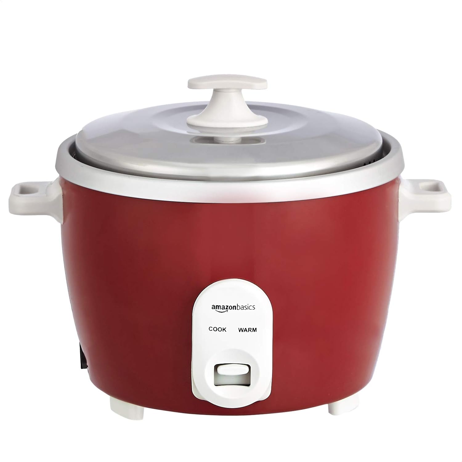 Buy AmazonBasics Electric Rice Cooker 1 L (500 W) with Aluminum Pan