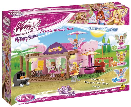 Winx Club, /25400/ TUTTI FRUTTI MUSIC BAR, 400 building bricks by COBI