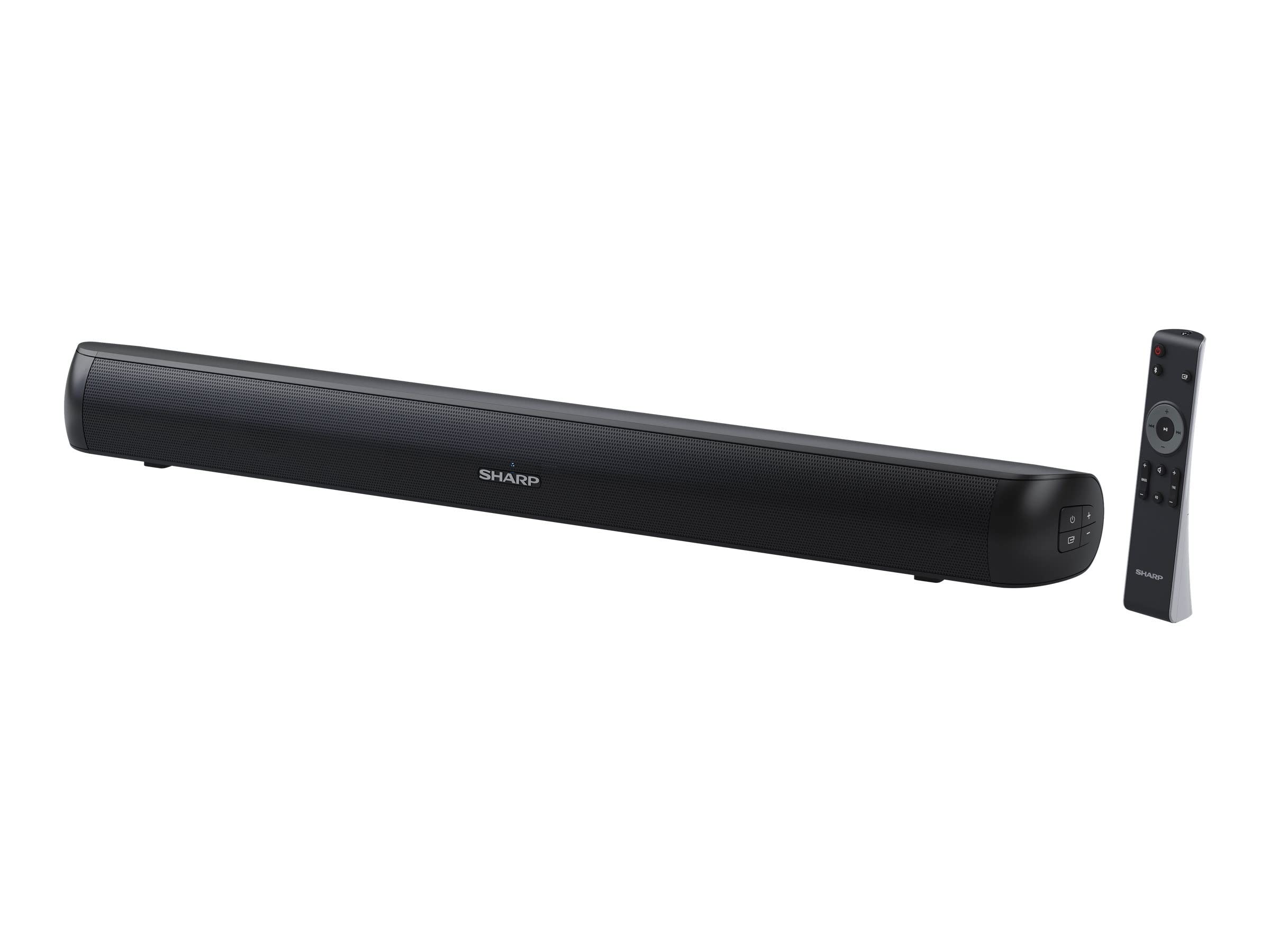 Sharp Soundbar for TV HT-SB107 – Compact 2.0 Channel Bluetooth Sound Bar with HDMI ARC, Optical Input, USB & AUX – 90W Home Cinema TV Speaker System