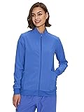 floralhue Scrub Jackets for Women, Zip Front