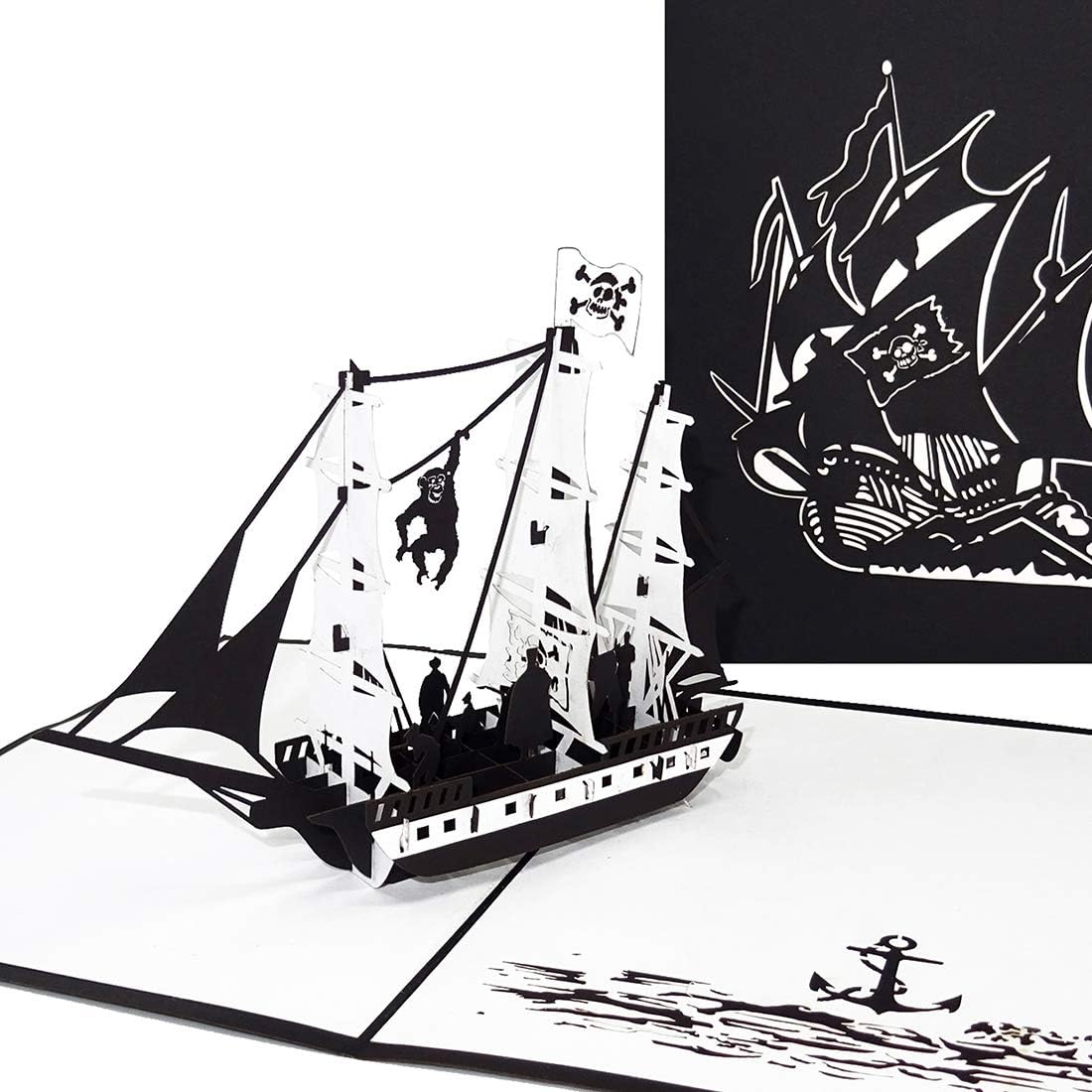 Carte Pop Up Bateau Pirate Cartes Carte D Anniversaire 3d Carte A Rabat Pirates Bon D Achat Carte De 3 Bateau Carte De Vœux De Bateau Master Amazon Fr Fournitures De Bureau