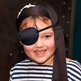 AWAVM Eye Patch 2Pcs Adjustable Medical Patch for Left or Right Eye Black view 6