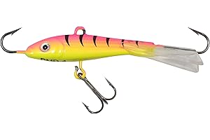 NORTHLAND TACKLE Northland Fishing Tackle Pitchin' Puppet Darting Premium Fishing Jig for Snap Jigging & Pitching Walleyes, Assorted Lure Colors & Bait Sizes
