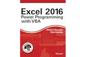 Excel 2016 Power Programming with VBA
