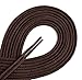 OrthoStep Round Dress Very Thin Brown 30 inch Shoelaces 2 Pair Pack