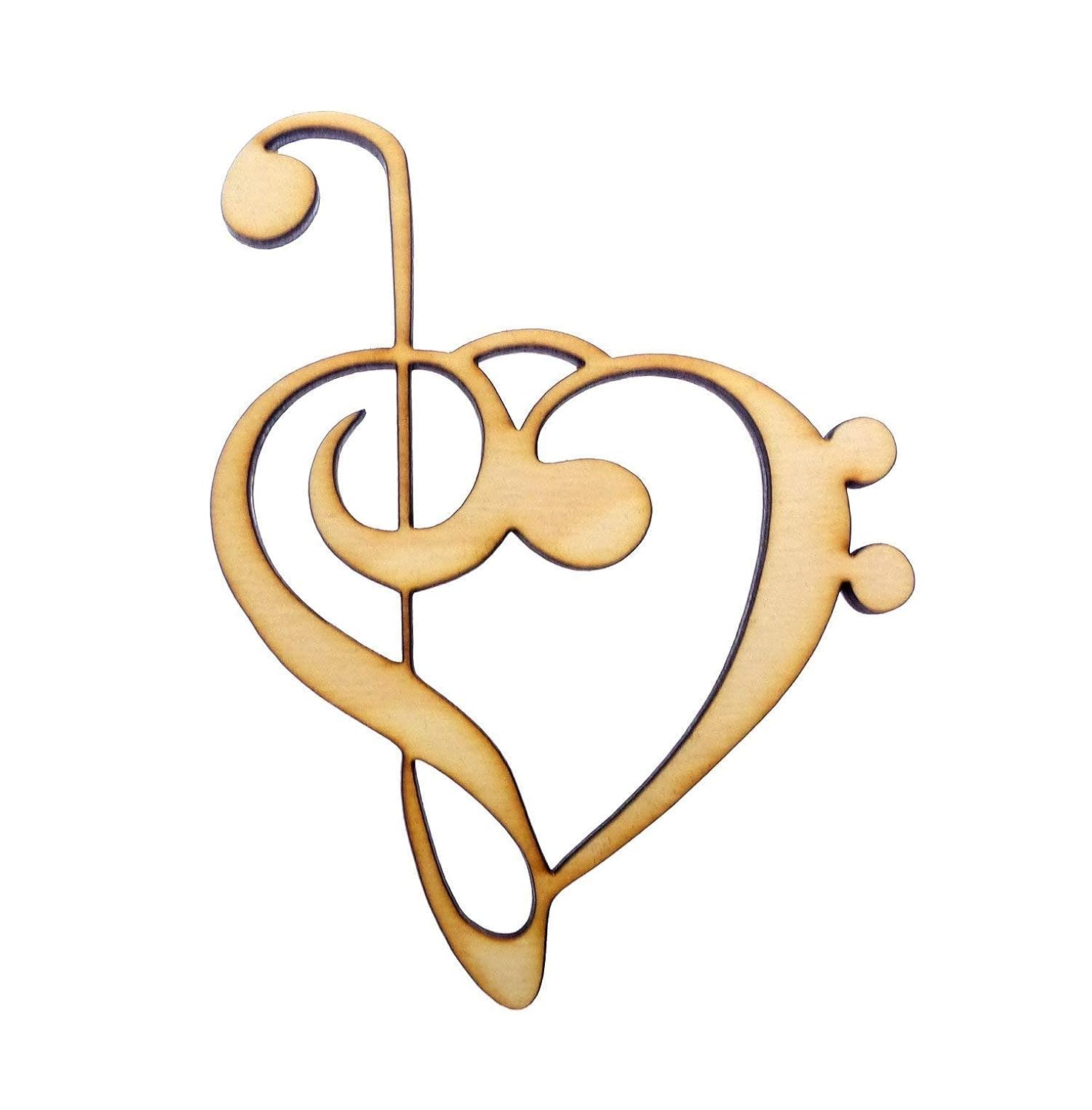 Amazon Com Treble Clef And Bass Clef Ornament Musician