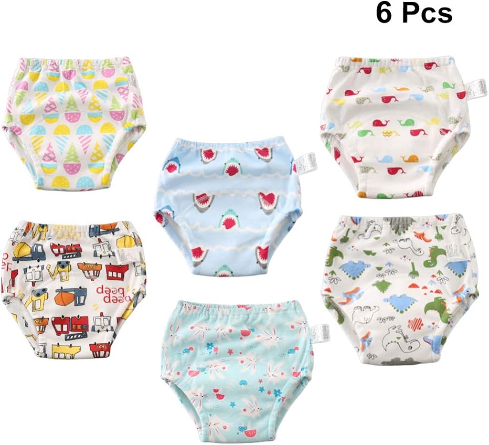 Heekcaa Töpfchen Trainingshose 4er-Set - Wiederverwendbare Unterwäsche Für Jungen